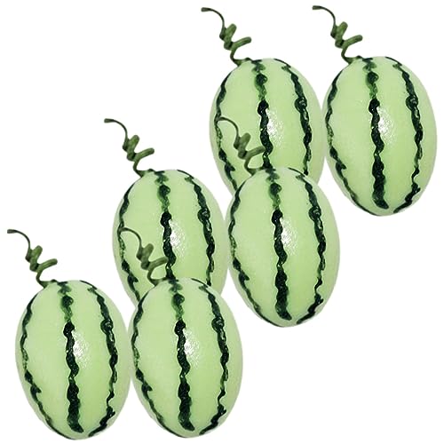 ifundom 6 Stück Mini-Wassermelone Modell Wassermelone Spitze Puppenhaus Mini Wassermelone Doppelt Mülltonne Winzige Wassermelone Hausszenendekoration Obst Recyceln Baum Behälter Essen Harz ifundom 6 Stück Mini-Wassermelone Modell Wassermelone Spitze Puppenhaus Mini Wassermelone Doppelt Mülltonne Winzige Wassermelone Hausszenendekoration Obst Recyceln Baum Behälter Essen Harz von ifundom