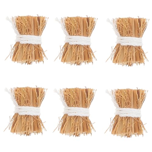 ifundom 6stücke Miniatur Heuballen Figuren Dekoration Für Puppenhäuser Und Bastelprojekte Große Gefälschte Heuhaufen Für Sandtisch Und Miniaturgärten ifundom 6stücke Miniatur Heuballen Figuren Dekoration Für Puppenhäuser Und Bastelprojekte Große Gefälschte Heuhaufen Für Sandtisch Und Miniaturgärten von ifundom