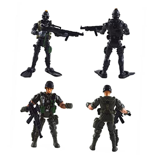 ifundom 6 Stück Modell Spezialeinheiten Soldaten interaktives Taktisches kinderspielzeuge Special Forces-Palything für Spezialeinheiten für ifundom 6 Stück Modell Spezialeinheiten Soldaten interaktives Taktisches kinderspielzeuge Special Forces-Palything für Spezialeinheiten für von ifundom