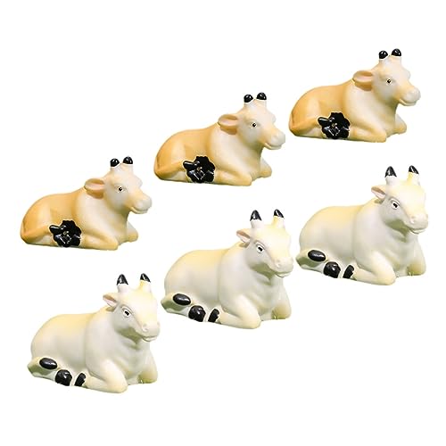 ifundom 6 Stück Ornamente und Dekorationen lebensechte Kuhfigur kleine Kuhfigur Mini-Kuhfiguren Miniatur-Kuhfiguren Nutztierfiguren lebensechte Tiermodellverzierungen Kühe Harz ifundom 6 Stück Ornamente und Dekorationen lebensechte Kuhfigur kleine Kuhfigur Mini-Kuhfiguren Miniatur-Kuhfiguren Nutztierfiguren lebensechte Tiermodellverzierungen Kühe Harz von ifundom