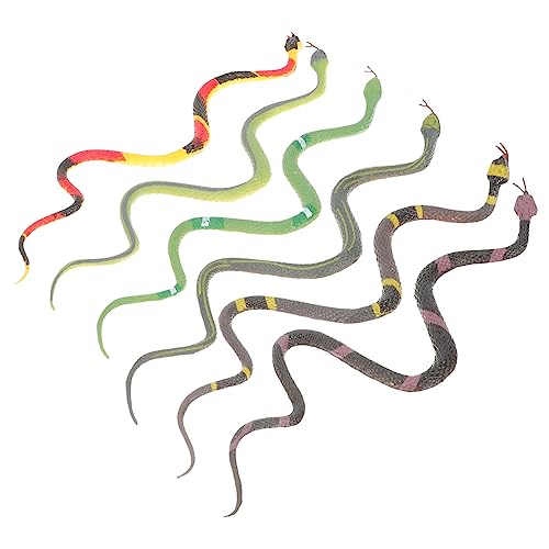 ifundom Halloween Kostüme Zubehör 6 Stücke Gefälschte Schlange Spielzeug Realistische Simulation Schlange Modelle Für Partys Zufällige Farbe ifundom Halloween Kostüme Zubehör 6 Stücke Gefälschte Schlange Spielzeug Realistische Simulation Schlange Modelle Für Partys Zufällige Farbe von ifundom
