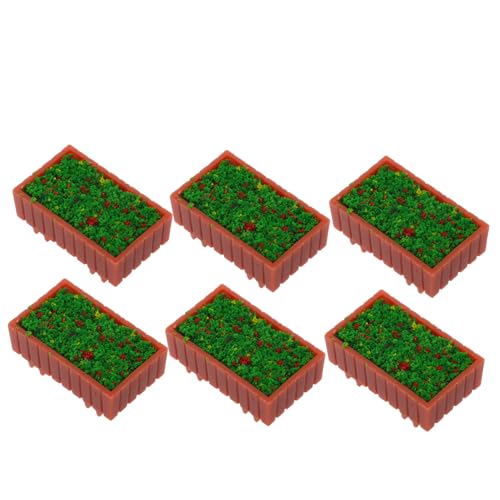 ifundom 6 Stück Potted Plant Flower Miniatur Szenen Bonsai Zubehör für Mikro Landschaftsdekoration Lichtbraun für und Außendekoration ifundom 6 Stück Potted Plant Flower Miniatur Szenen Bonsai Zubehör für Mikro Landschaftsdekoration Lichtbraun für und Außendekoration von ifundom