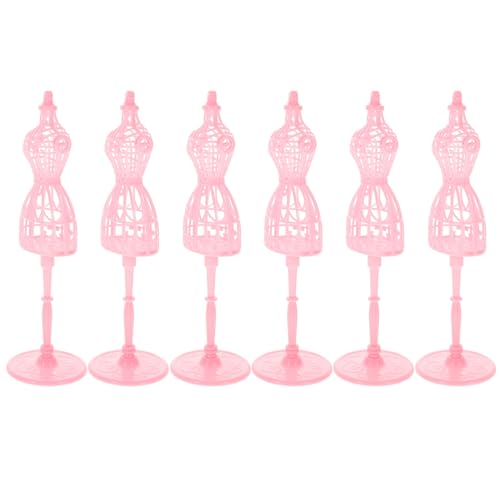 ifundom Mini-schneiderpuppe Für Puppen 6 Stück Miniatur-kleiderständer Für Puppen Kleiderhalter Mini-kleiderständer Für Puppen Schneiderpuppe ifundom Mini-schneiderpuppe Für Puppen 6 Stück Miniatur-kleiderständer Für Puppen Kleiderhalter Mini-kleiderständer Für Puppen Schneiderpuppe von ifundom