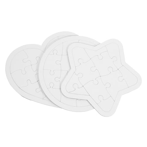ifundom 6 Stück Puzzle laubsäge rätsel zabawki stymulujące rozwój laubsägen Set für DIY-Rätsel leer individuelle Rätsel Papier Weiß ifundom 6 Stück Puzzle laubsäge rätsel zabawki stymulujące rozwój laubsägen Set für DIY-Rätsel leer individuelle Rätsel Papier Weiß von ifundom
