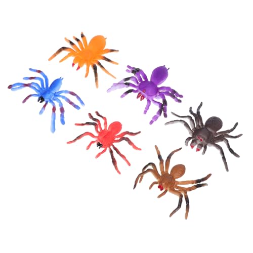 ifundom 6 Stück Realistische Farbwechsel Spinnen aus Resin Kinderfreundliches Halloween Deko Wasseraktivierte Insektenfiguren für Partytricks und Scherzartikel ifundom 6 Stück Realistische Farbwechsel Spinnen aus Resin Kinderfreundliches Halloween Deko Wasseraktivierte Insektenfiguren für Partytricks und Scherzartikel von ifundom