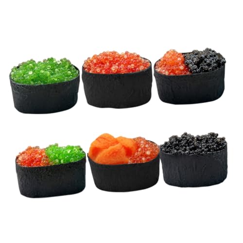 ifundom Simulation Sushi-Modell 6-teiliges Japanisches Sushi-lebensmittelspielzeug Realistisches Japanisches Sushi-kit Zur Anzeige ifundom Simulation Sushi-Modell 6-teiliges Japanisches Sushi-lebensmittelspielzeug Realistisches Japanisches Sushi-kit Zur Anzeige von ifundom