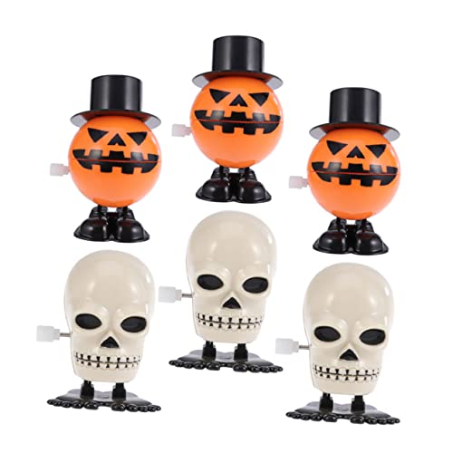 ifundom 6 Stück Springendes Funny Toys Halloween hühner Halloween Decorations Fun Toy Taschenfüller für Halloween-Goodies Gastgeschenke für Festivals Plastik von ifundom