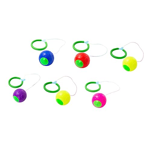 ifundom 6er Set Sprungbälle Für Bunte Ankle Toys Aus Weichem Ideales Outdoor Für Bewegung Und Spaß Im Freien Fördert Die Koordination Und Fitness von ifundom