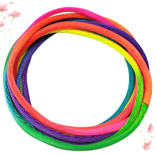 ifundom 6 Stück Teiliges Finger drehseil Langlebigem Nylon Bunte DIY zopfschnüre für Fingerspiele und Kreativitätsförderung Lang Kinderspielzeug für Draußen und Drinnen ifundom 6 Stück Teiliges Finger drehseil Langlebigem Nylon Bunte DIY zopfschnüre für Fingerspiele und Kreativitätsförderung Lang Kinderspielzeug für Draußen und Drinnen von ifundom