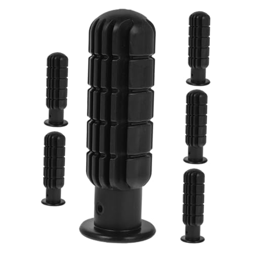 ifundom 6 Stück Tischfußballgriff austauschbare Kickergriffe Kicker-Griffknöpfe kleine Kickergriffe austauschbarer Kickergriff Fußballmaschinengriff Griff für Tischfußball PVC Black ifundom 6 Stück Tischfußballgriff austauschbare Kickergriffe Kicker-Griffknöpfe kleine Kickergriffe austauschbarer Kickergriff Fußballmaschinengriff Griff für Tischfußball PVC Black von ifundom
