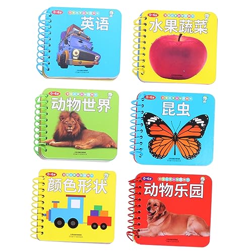 ifundom 6 Stück frühbildungalphabetisierungbildungfrühlernenkinderbildunggehirnspielbildungsbücher kinderbuch sachbücher детские книги Aufklärung Buch Babybuch Bildungsbuch Colorful ifundom 6 Stück frühbildungalphabetisierungbildungfrühlernenkinderbildunggehirnspielbildungsbücher kinderbuch sachbücher детские книги Aufklärung Buch Babybuch Bildungsbuch Colorful von ifundom