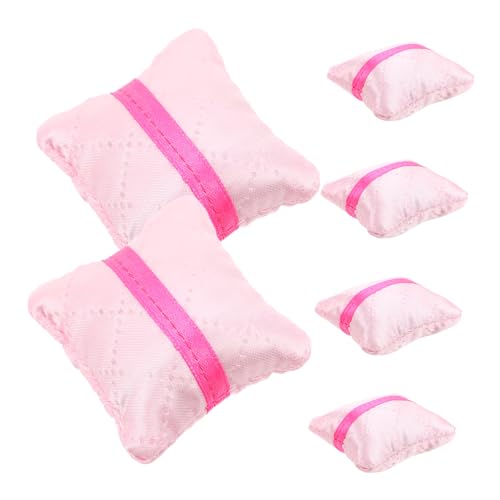ifundom 6 Stück kleine Kissen dekorativ Spielzeugkissen Niedliche Kissen puppenhaus zubehör Puppenhaus Accessoire kleines dekoratives Kissen Miniatur -Schlafzimmermöbel Plastik Rosa ifundom 6 Stück kleine Kissen dekorativ Spielzeugkissen Niedliche Kissen puppenhaus zubehör Puppenhaus Accessoire kleines dekoratives Kissen Miniatur -Schlafzimmermöbel Plastik Rosa von ifundom