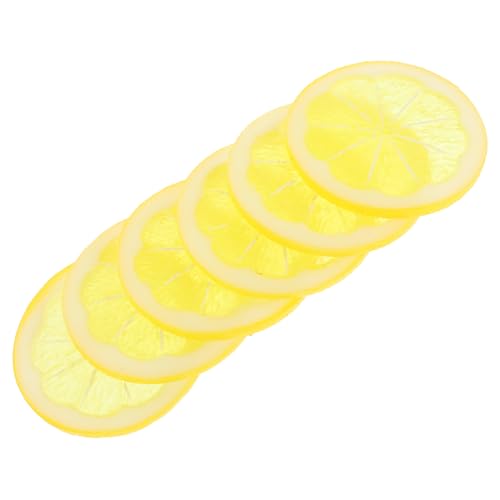 ifundom 6 Stück künstliche Zitronenscheiben gefälschte Zitronenscheiben Fälschung Simulation Zitronenfrucht Küchentisch gefälschtes Obstmodell Küche vorgeben PVC Yellow ifundom 6 Stück künstliche Zitronenscheiben gefälschte Zitronenscheiben Fälschung Simulation Zitronenfrucht Küchentisch gefälschtes Obstmodell Küche vorgeben PVC Yellow von ifundom