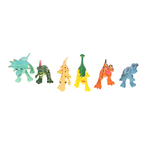 ifundom 6-teilige Cartoon-Dinosaurier-Modelle – Sicheres Lernspielzeug Aus PVC Für Kinder Kognition Ideal Für Zuhause Und Das Klassenzimmer ifundom 6-teilige Cartoon-Dinosaurier-Modelle – Sicheres Lernspielzeug Aus PVC Für Kinder Kognition Ideal Für Zuhause Und Das Klassenzimmer von ifundom