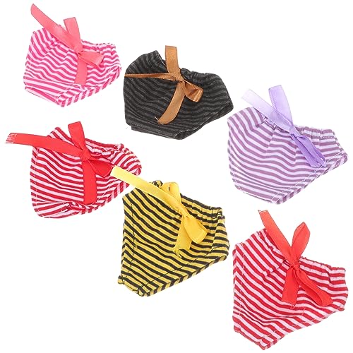 ifundom 6 Stücke Höschen Windeln Kleine Für Puppen Elastische Höschen Für Puppen Für Spielzeugpuppen Puppenhöschen Puppenunterhose Stoff ifundom 6 Stücke Höschen Windeln Kleine Für Puppen Elastische Höschen Für Puppen Für Spielzeugpuppen Puppenhöschen Puppenunterhose Stoff von ifundom