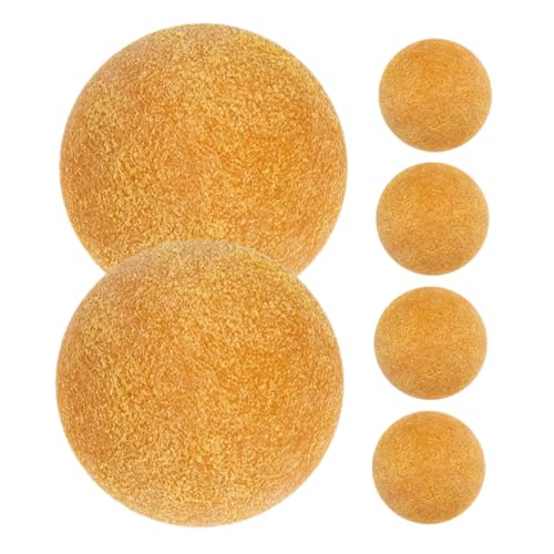 ifundom 6 Stücke Mini Tisch Fußbälle Tischfußball Ersatz Bälle Kinder Indoor Tabletop Fußball Spiel Zubehör Für Spiel 36mm von ifundom