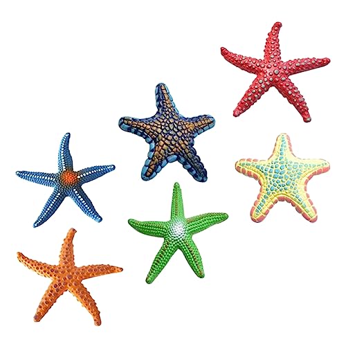 ifundom 6 Stücke Simulation Seestern Poolringe Für Kindertauchen Kinderspielzeug Babyspielzeug Für Den Strand Pool Schwimmt Spielzeugtiere -seestern- PVC ifundom 6 Stücke Simulation Seestern Poolringe Für Kindertauchen Kinderspielzeug Babyspielzeug Für Den Strand Pool Schwimmt Spielzeugtiere -seestern- PVC von ifundom