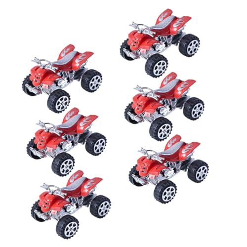 ifundom 6 Stücke Trägheit Spielzeug Auto Miniatur Fahrzeuge Modelle Pushcarts Spielzeug (gelegentliche Farbe) von ifundom
