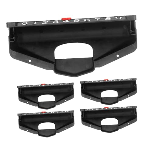 ifundom 6 Teiliges Tischhockey Tischzubehör Tischhockey Punktezähler Tischfußball Punkteeinheiten Hockey Punktemarker Tischfußball Tisch Punktezähler Tischspiel Schwarz von ifundom