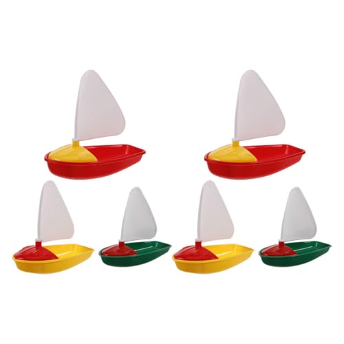 ifundom 6-teiliges Segelboot-Spielzeug für Kinder: Segelboot-Spielzeug aus Kunststoff für den Strand – Spielzeug für Kinder am Sommerstrand – Segelboot für den Swimmingpool ifundom 6-teiliges Segelboot-Spielzeug für Kinder: Segelboot-Spielzeug aus Kunststoff für den Strand – Spielzeug für Kinder am Sommerstrand – Segelboot für den Swimmingpool von ifundom