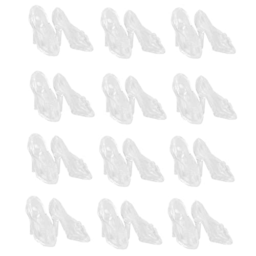 ifundom 60 Paare Mini-kristallhausschuh Simulation Kristallschuhe Tun So, Als Würden Sie Kristall Schuh Puppe Mit Hohem Absatz Minipuppenschuhe Puppendekore Plastik ifundom 60 Paare Mini-kristallhausschuh Simulation Kristallschuhe Tun So, Als Würden Sie Kristall Schuh Puppe Mit Hohem Absatz Minipuppenschuhe Puppendekore Plastik von ifundom