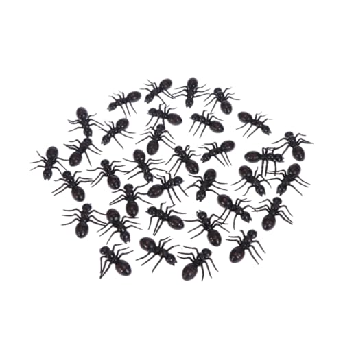 ifundom 60St Dekoration Ameise riesiges Ameisenkönigin-Spielzeug Party-Ameisen-Spielzeug Insektenfigur Geister-Pappteller Essen Spielzeuge Nachahmung Ameise Trickameise Halloween Modell von ifundom