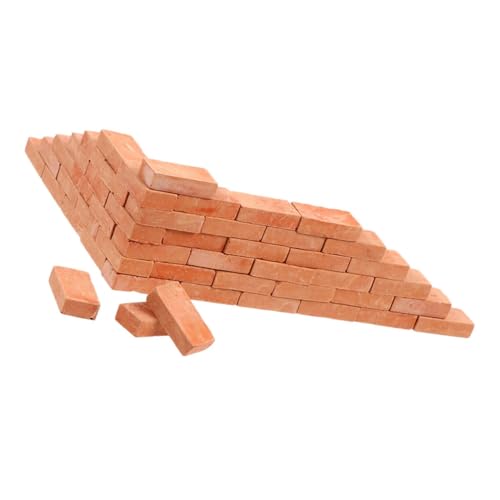 ifundom 60 Stück Maßstab Realistische Mini Bausteine für DIY Sandtisch Puppenhaus Landschaftsbau Handwerkliche Modellbau Materialien Platzsparend und Wiederverwendbar von ifundom