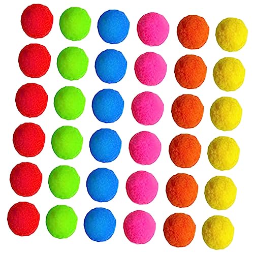 ifundom 60 Stück Teiliges Buntes Outdoor Schwimmbadspiel Bälle Wiederverwendbare Leichte Bälle für Werfen und Ballspiele im Pool Strand und Garten ifundom 60 Stück Teiliges Buntes Outdoor Schwimmbadspiel Bälle Wiederverwendbare Leichte Bälle für Werfen und Ballspiele im Pool Strand und Garten von ifundom