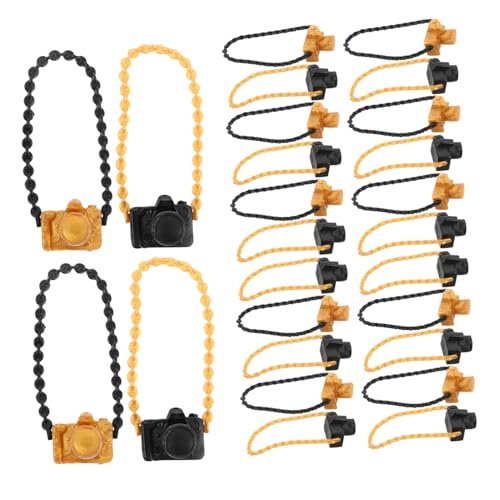 ifundom 60 Stück Teiliges Miniatur Fake Kamera mit Goldkette Vintage Kamera Modell für Puppen Vielseitiges Accessoire als Fotorequisite Taschenanhänger und Wohnungsdeko Tragbar und ifundom 60 Stück Teiliges Miniatur Fake Kamera mit Goldkette Vintage Kamera Modell für Puppen Vielseitiges Accessoire als Fotorequisite Taschenanhänger und Wohnungsdeko Tragbar und von ifundom