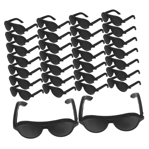 ifundom Mini-Sonnenbrillen Für Puppen 60 Stück Puppenbrillen Spielzeug Kunststoffrahmen Für Ihren Modischen Look ifundom Mini-Sonnenbrillen Für Puppen 60 Stück Puppenbrillen Spielzeug Kunststoffrahmen Für Ihren Modischen Look von ifundom