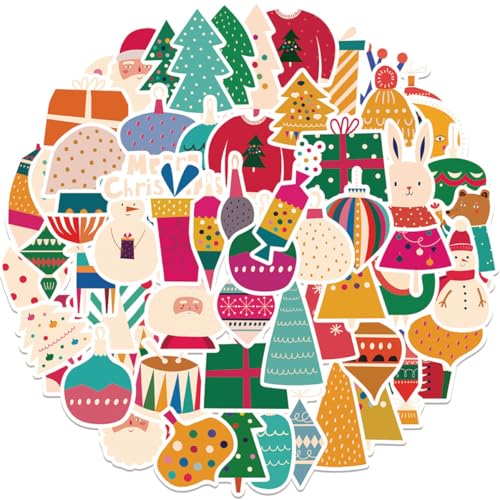 ifundom 64 Stück Aufkleber Im Weihnachtsstil, Zum Selbermachen, Basteln, Abziehbilder, Dekoration, Fotoalbum, Zum Selbermachen ifundom 64 Stück Aufkleber Im Weihnachtsstil, Zum Selbermachen, Basteln, Abziehbilder, Dekoration, Fotoalbum, Zum Selbermachen von ifundom