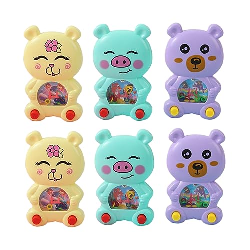 ifundom 6St Ferrule -Wassermaschine für kinderspielzeug outdor wasserspielzeuge Toys entzückendes Tierspielzeug Wasserringspiel aus Kunststoff Abs ifundom 6St Ferrule -Wassermaschine für kinderspielzeug outdor wasserspielzeuge Toys entzückendes Tierspielzeug Wasserringspiel aus Kunststoff Abs von ifundom