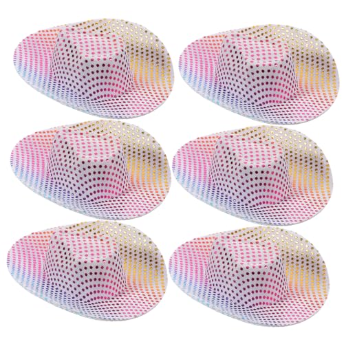 ifundom 6St Flaschenverschluss Miniatur Kappe Hüte für Frauen Cowgirl-Hut Cowgirl hat cowgirlhut doll Accessories Puppenhausdekoration kleine Hüte zum Basteln Mini-Hut Polyester ifundom 6St Flaschenverschluss Miniatur Kappe Hüte für Frauen Cowgirl-Hut Cowgirl hat cowgirlhut doll Accessories Puppenhausdekoration kleine Hüte zum Basteln Mini-Hut Polyester von ifundom