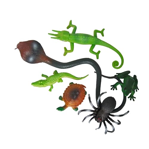ifundom 6St Halloween-Partygeschenke Halloween Dekoration Halloween-Dekoration Halloween Decor Educational Toys halloweendeko Plastiktiere Crocodile Toy streudekor Halloween ifundom 6St Halloween-Partygeschenke Halloween Dekoration Halloween-Dekoration Halloween Decor Educational Toys halloweendeko Plastiktiere Crocodile Toy streudekor Halloween von ifundom