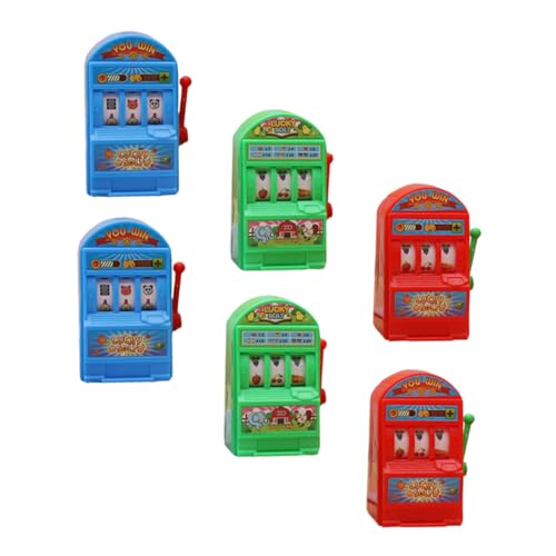 ifundom 6St Lotteriemaschine Kinderspielzeug Mini- Einarmiger Mini Spiel interaktives Interactive Toys + Spielautomat aus Kunststoff Kinderversorgung Plastik ifundom 6St Lotteriemaschine Kinderspielzeug Mini- Einarmiger Mini Spiel interaktives Interactive Toys + Spielautomat aus Kunststoff Kinderversorgung Plastik von ifundom