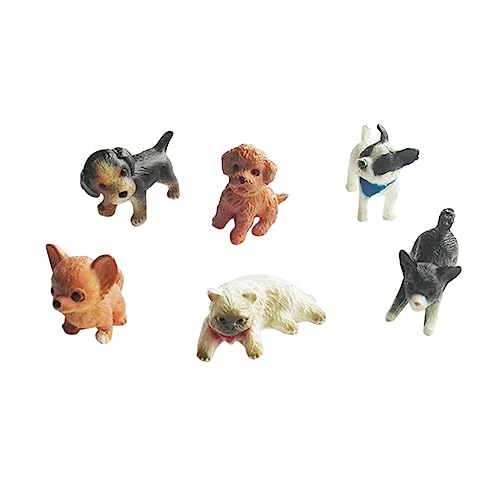 ifundom 6St Mini-Katze-Hund-Statue Miniaturkatzen Hundespielzeug Figur für kinderspielzeug Tierfiguren für Auto kid toys Mini-Haustier-Statue-Ornament Katzen-Hunde-Figuren ifundom 6St Mini-Katze-Hund-Statue Miniaturkatzen Hundespielzeug Figur für kinderspielzeug Tierfiguren für Auto kid toys Mini-Haustier-Statue-Ornament Katzen-Hunde-Figuren von ifundom