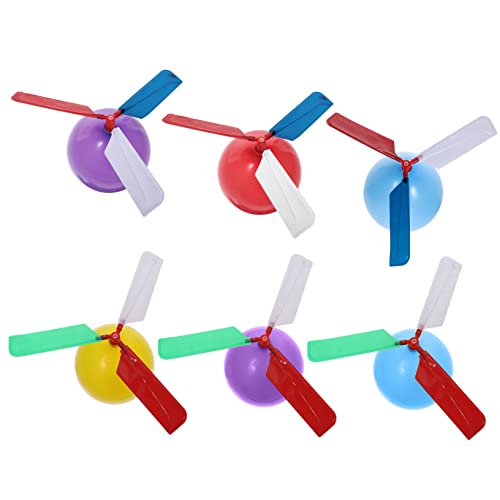 ifundom 6St Lernspielzeug für Kinder fliegendes Feen-Spielzeug Spielzeugbevorzugung für Geburtstagsfeiern Spielzeuge Flugzeug Ballon-Hubschrauber selbstgemacht kleine Produktion Schüler von ifundom