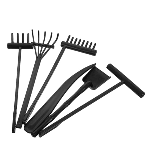 ifundom 6St Zen-Sandrechen-Set Mini-Gartengeräte Schreibtisch Zen-Garten Sand zum Basteln meditations meditieren Sandkasten deko Mini-Zen-Gartenwerkzeug Zen-Gartenrechen Plastik Black ifundom 6St Zen-Sandrechen-Set Mini-Gartengeräte Schreibtisch Zen-Garten Sand zum Basteln meditations meditieren Sandkasten deko Mini-Zen-Gartenwerkzeug Zen-Gartenrechen Plastik Black von ifundom