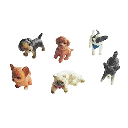 ifundom 6Stücke Mini Katzen Und Hundefiguren Haustier Statue Ornamente Für Puppenhaus Deko Mischung Aus Verschiedenen Farben Und Designs Tierfiguren Für Sammler Und Bastler ifundom 6Stücke Mini Katzen Und Hundefiguren Haustier Statue Ornamente Für Puppenhaus Deko Mischung Aus Verschiedenen Farben Und Designs Tierfiguren Für Sammler Und Bastler von ifundom