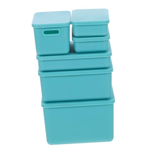 ifundom 6-teilige Mini-aufbewahrungsbox Mit Deckel Vorratsbehälter Für Lebensmittel Für Puppenhaus-Dekorationen Stapelbare Kunststoffbehälter Für Puppenhaus-Sets ifundom 6-teilige Mini-aufbewahrungsbox Mit Deckel Vorratsbehälter Für Lebensmittel Für Puppenhaus-Dekorationen Stapelbare Kunststoffbehälter Für Puppenhaus-Sets von ifundom
