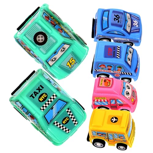 ifundom 6er Set Mini Ingenieurfahrzeuge Spielzeugautos Rückziehspielzeug Mit Inertialbetrieb Für Frühe Bildung Lustige Für Jungen Und ädchen Ab 3 Jahren ifundom 6er Set Mini Ingenieurfahrzeuge Spielzeugautos Rückziehspielzeug Mit Inertialbetrieb Für Frühe Bildung Lustige Für Jungen Und ädchen Ab 3 Jahren von ifundom