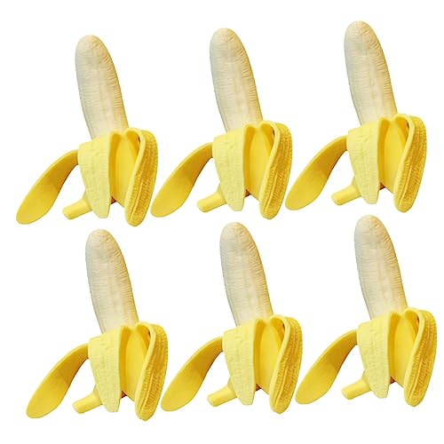 ifundom 6pcs Bananenspielzeug Simulation Bananenstress Bananenspielzeug Geschälte Bananenspielzeug -Party -Foto -Requisiten ifundom 6pcs Bananenspielzeug Simulation Bananenstress Bananenspielzeug Geschälte Bananenspielzeug -Party -Foto -Requisiten von ifundom