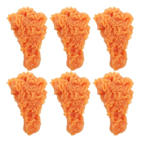 ifundom 6pcs Gefälschte Gebratene Hühnerbeine Entenbeine Simulation Künstliche Lebensmittelmodell Gefälschte Lebensmittelrequisiten ifundom 6pcs Gefälschte Gebratene Hühnerbeine Entenbeine Simulation Künstliche Lebensmittelmodell Gefälschte Lebensmittelrequisiten von ifundom