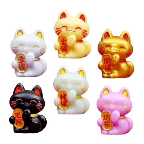 ifundom Garten Katze Statue Mini Landschaft Figuren Wohlstand ifundom Garten Katze Statue Mini Landschaft Figuren Wohlstand von ifundom
