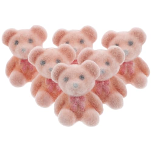 ifundom Bastel-minibären 6 Stück Kuscheltiere Loch Winzige Bärenspielzeuge Für Dekorationen Partys ifundom Bastel-minibären 6 Stück Kuscheltiere Loch Winzige Bärenspielzeuge Für Dekorationen Partys von ifundom