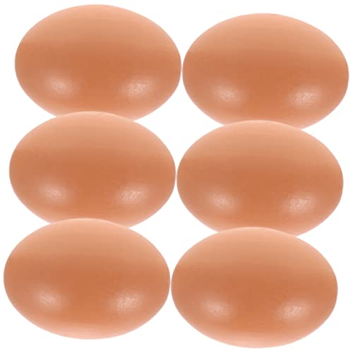 ifundom 6st Nachgeahmte Eier Gefälschte Lebensmitteleier Formenbausatz Ei Selber Malen Kits Zum Dekorieren Von Eiern Gefälschtes Essen Eier Spielen Künstlich Plastik Gefälschte Eier von ifundom