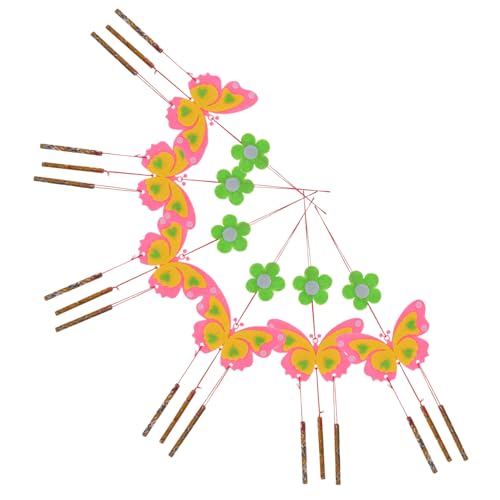 ifundom 6st Schmetterlings-Windspiel Sonnenschmetterling Röhren Für Windspiele Schmetterling Dekorationen Schmetterlings-bastelsets Windspielset Für Blase Zauberstab Vlies ifundom 6st Schmetterlings-Windspiel Sonnenschmetterling Röhren Für Windspiele Schmetterling Dekorationen Schmetterlings-bastelsets Windspielset Für Blase Zauberstab Vlies von ifundom