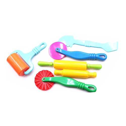 ifundom 7 Stück Teiliges aus Langlebigem Kunststoff Mit Handroller und Walze für DIY Clay Modellierung Fördert Kreativität Feinmotorik und Spielerisches Lernen Zufällige Zufällige Farbe ifundom 7 Stück Teiliges aus Langlebigem Kunststoff Mit Handroller und Walze für DIY Clay Modellierung Fördert Kreativität Feinmotorik und Spielerisches Lernen Zufällige Zufällige Farbe von ifundom