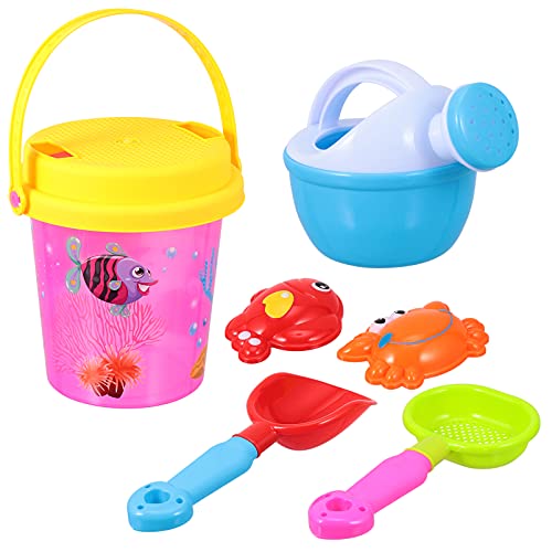 ifundom 7 Teile/Satz Kind Sand Eimer Interessante Kinder Strand Eimer Spielzeug Mini Eimer Spielzeug von ifundom