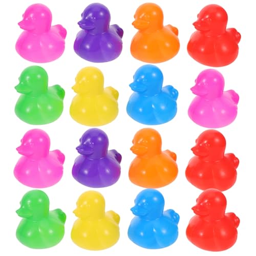 ifundom 70 Stück Mini-Enten Aus Kunststoff Schwimm-Enten Bällebadbälle Macaron-Ozeanbälle Für Spielzelt Dusche Geburtstagsparty Gastgeschenke von ifundom